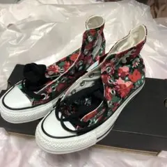 CONVERSE ALL STAR フラワーハイカットスニーカー22㎝未使用