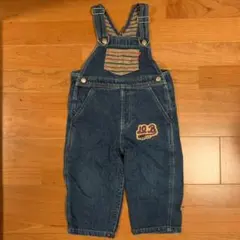 オーバーオール サロペット デニム　ダブルビー　90
