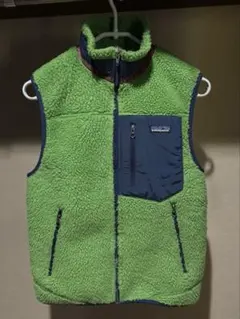 美品 patagonia レトロX フリース ベスト グリーン XS 2011年