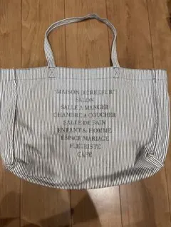 MAISON de REEFUR ストライプ　トートバッグのサムネイル