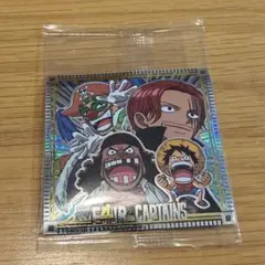 ワンピースウエハースシール/シークレット/ルフィ/シャンクス/ティーチ/バギー