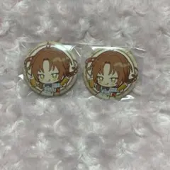 あんスタ 月永レオ 缶バッジ ホリデー アニカフェ oct