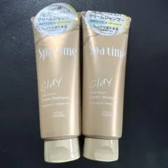 Spa time clay Cream Shampoo 2本セットのサムネイル