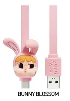 CRYBABY× PowerpuffGirls Cable type-C 充電器