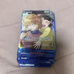 名探偵コナンカード　まとめ売り　青　レアカードあり 90枚