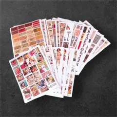 海外 おすそ分け コラージュ シール ステッカー ②