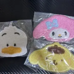 サンリオキャラクターズ　miniminiラグマット風キーホルダー