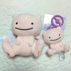 へんしん メタモン ぬいぐるみ ポケセン 未使用新品 ミュウ 2個セット