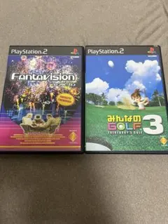 PS2 みんなのゴルフ3・ファンタビジョンセット
