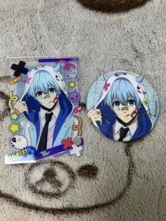 コメント必須　ブルーロック　でびデコパーカー　アクリルカード　缶バッジ　氷織羊