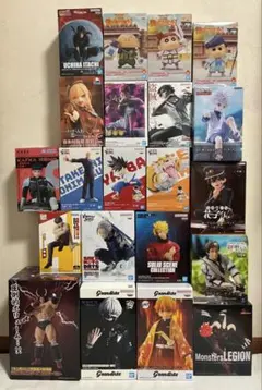 プライズフィギュア 21種セット 東京喰種HUNTER×HUNTER など