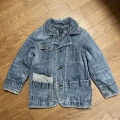 babyGap デニムジャケット 110サイズ　ダメージ加工