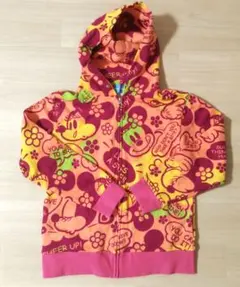 ディズニーリゾート　ミニー柄パーカー