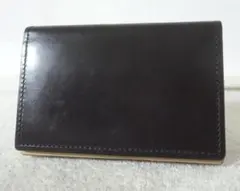 良品　ココマイスター　ブライドルレザー　本革　名刺入れ　カードケース