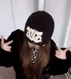 X-girl ニット帽　ビーニー
