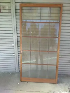 昭和レトロガラス戸　４枚セット　引き取りに来れる方限定