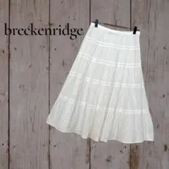 最終価格　breckenridge フレアロングスカートコットン100春夏のサムネイル
