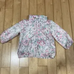 【ジャンパー】baby GAP/花柄/フードあり