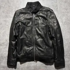 AKM single leather jacket largeのサムネイル