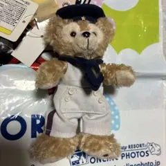 ダッフィ　ぬいぐるみバッチ　ディズニー　ダッフィー