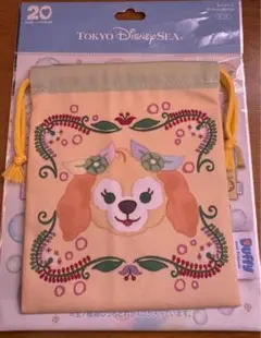 東京ディズニーリゾート ダッフィー＆フレンズ クッキー・アン 巾着