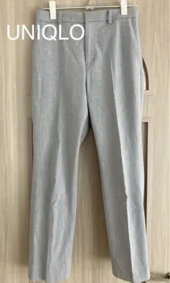 【匿名配送】レディース　UNIQLO　水色　スマートアンクルパンツ　M