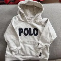 POLO Baby フード付きトレーナー 80