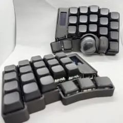 conductor 黒ボディ換装済 左右分割キーボード - メルカリ