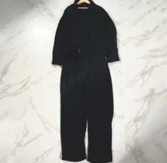 コモリ 23AW シルクネップ オールインワン つなぎ ベルト付