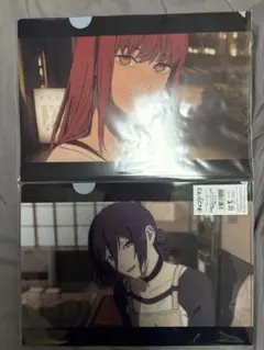 【最終価格】チェンソーマン　場面写クリアファイルA デンジ　レゼ　マキマ