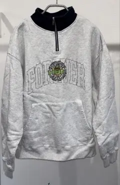 HUF ハーフジップトレーナー