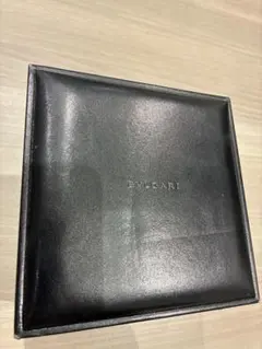 BVLGARI 腕時計ケース　ギフト箱 黒　レザー製　ブルガリ