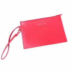 CHARLES & KEITH ミニバッグ クラッチ ポーチ レッド レディースのサムネイル