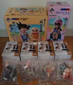 ドラゴンボール 一番くじ A 孫悟空&クリリン E賞 チチ フィギュア 計6個