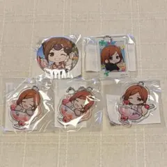 呪術廻戦　まるくじ　アクリルキーホルダー　缶バッジ　釘崎野薔薇　アクキー