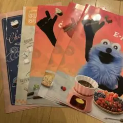 セブンイレブン パペットスンスン クリアファイル5枚セット