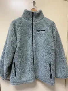 Kastane サックスブルー ボアジャケット　水色　カスタネ　アウター