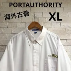 海外古着　PORTAUTHORITY 長袖シャツ　長袖ワークシャツ　サイズXL