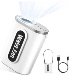 腰掛け扇風機 ベルトファン 腰掛けファン 【7000mAh大容量・1台4役】