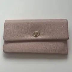 【現品限り】ロングウォレット　ピンク