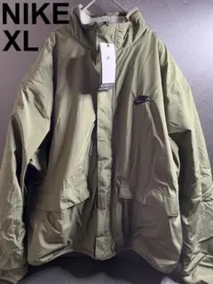 新品XL ナイキ メンズ リバーシブル ボアジャケット カモフラ オリーブ