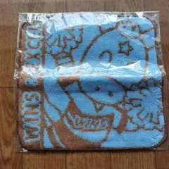 キャラクタータオル 青茶 約200mm