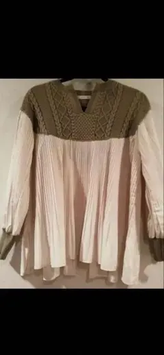 ☆Jena プリーツドッキングプルオーバー