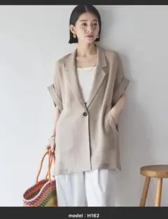 DOUX ARCHIVES メッシュフレンチスリーブジャケットのサムネイル