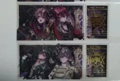 騎士X クリアチケット＆メタルカード 4枚セット