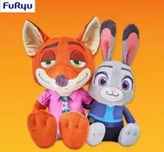 が*ん様 【即発送】【ディズニー】最安値‼️ズートピア2 ペアぬいぐるみ