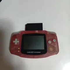 ゲームボーイアドバンス クリアピンク 本体とソフト付き