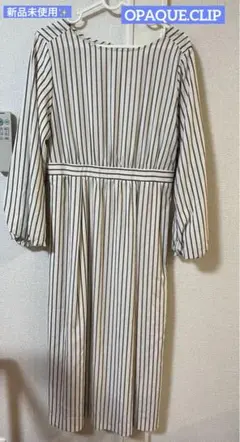 [新品未使用タグ付き]OPAQUE.CLIP ワンピース MLサイズ　38 秋服
