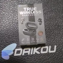 TRUE WIRELESS ワイヤレスイヤホン Bluetooth