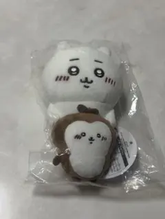 ちいかわ デスクトップから見守るひっかけぬいぐるみ ちいかわ＆カブトムシ